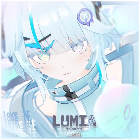 【新商品】VRChat用3D Model 「ルミア」（LUMIA）発売