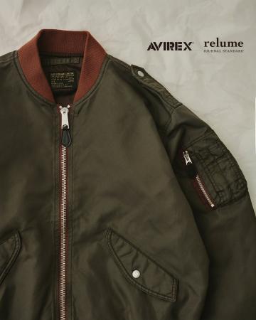 AVIREX × JOURNAL STANDARD relume初期型L-2Bを再解釈