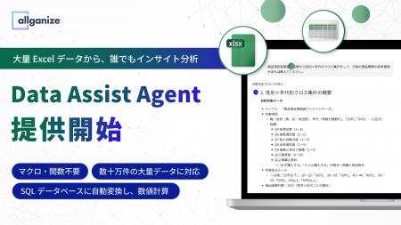 Allganize、対話しながらExcel形式の大量データを分析