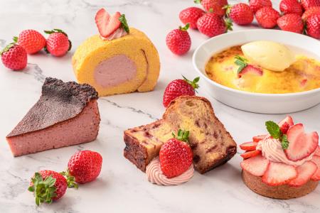 いちごの贅沢時間　華やぐ５つのストロベリースイーツ