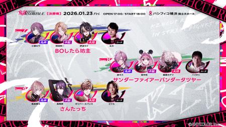 にじさんじ所属バーチャルライバー「葛葉」主催の「KZ