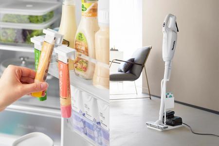 【山崎実業 新商品のお知らせ】 冷蔵庫のサイドポケッ