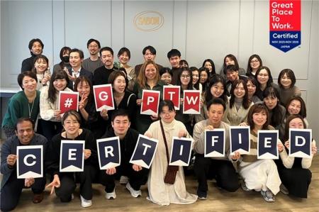 SABON Japanは、Great Place To Work(R)「働きがい認