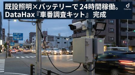 AIカメラを利用した「車番調査キット」を開発、提供開