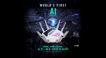 AIコアを内蔵したAIゲーミングルーター「ROG Rapture 