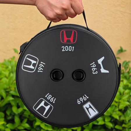 ●生産数1000個限定●歴代 Honda Hマークの折り畳みスツ