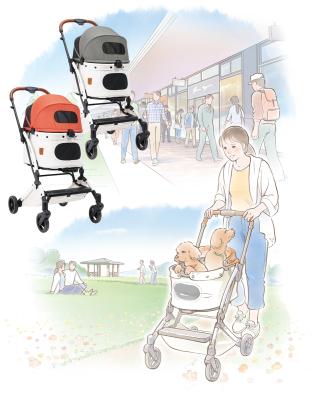 折りたたみ簡単でコンパクト！ペットに快適な空間を提