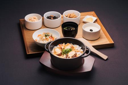 縁起物の帆立で開運！？推し活メニュー　「帆立の炊き