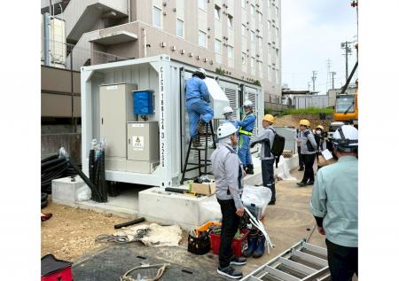 【日本蓄電池株式会社】静岡県磐田市にて系統用蓄電施