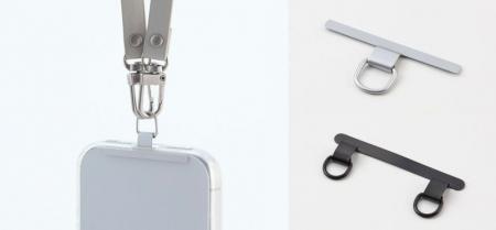 スマホとケースの間に挟むだけ！丈夫でちぎれにくいス