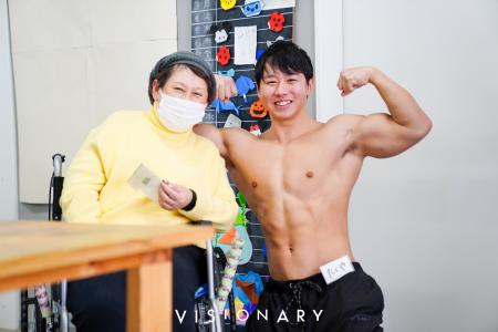 “マッチョ×介護士“株式会社ビジョナリー 2025年「マッ