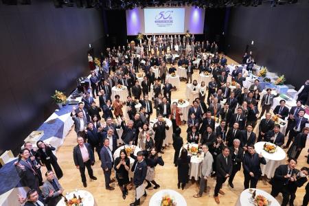 東京システムハウス、創業50周年記念パーティーを開催