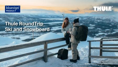 THULE、航空移動に便利なサステナブルなスキー・スノ