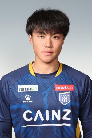 新井夢功選手　COEDO KAWAGOE F.Cに育成型期限付き移