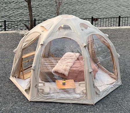 「coodyエアテントAurora Mini」12/22よりMakuakeにて