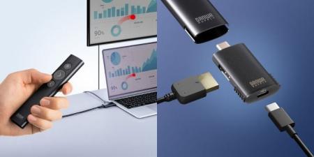 プレゼンを変える。HDMI出力＆充電対応レシーバー付き