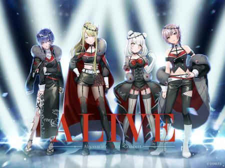 D4DJ、Abyssmare 2nd Concert -ALIVE-キービジュアル