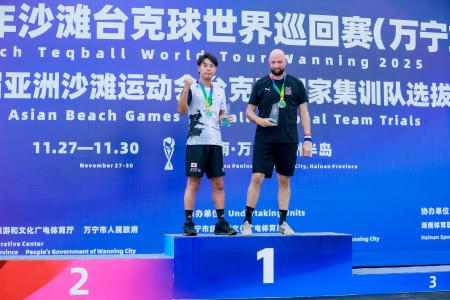 ビーチテックボールワールドツアー2025にて世界14か国