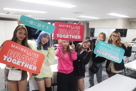 元祖『ギャル校』BLEA学園がメイベリン ニューヨーク