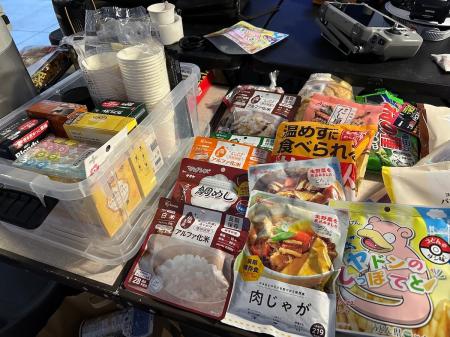 「支援者が被災地の物資を消費しない」離島で30時間の