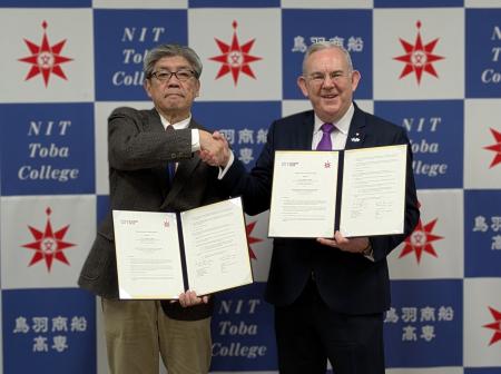 【鳥羽商船高専】グラスゴー市立大学と海事教育におけ