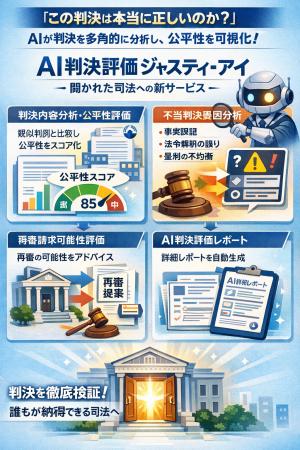 Legal AI - 「この判決は本当に正しいのか？」AIが判