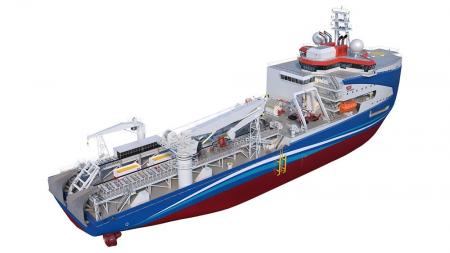 海底送電ケーブル接続船・埋設船の基本設計承認（AiP