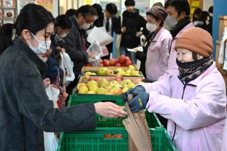 弘前大学が藤崎農場育成りんごの学内販売を実施 utf-8