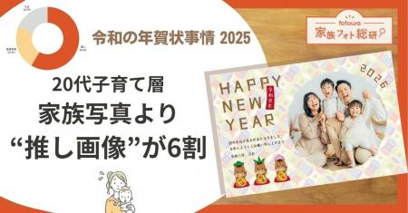 【年賀状と写真に関する調査2025】20代子育て層、年賀