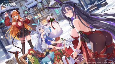 NHNの美少女系RPG『アビスディア』クリスマスを記念し NHNの美少女系RPG『アビスディア』クリスマスを記念し