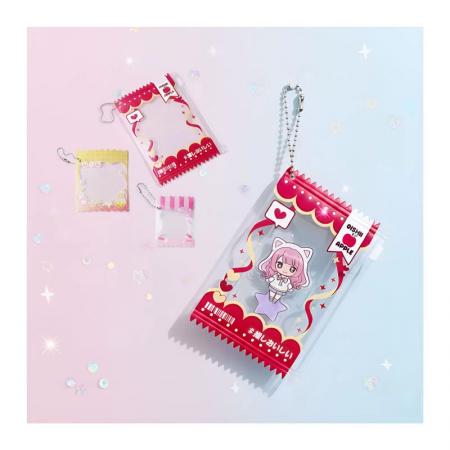ME-Qの新定番！「お菓子パッケージキーホルダー」1個
