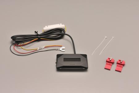 従来品比5倍の強力発光で不審者を威嚇。バッテリーに