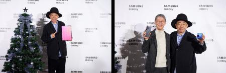 Samsung Galaxyのリアルユーザーである木梨憲武さんが Samsung Galaxyのリアルユーザーである木梨憲武さんが