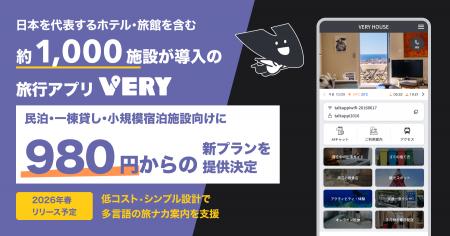 日本を代表するホテル・旅館を含む約1,000施設が導入