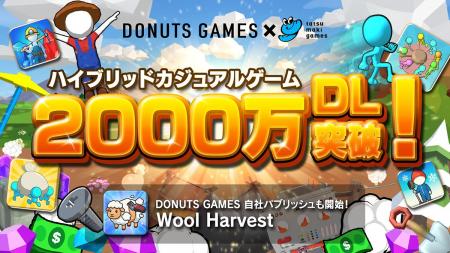 DONUTS×タツマキゲームズ共同開発のハイブリッドカジ