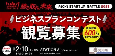 「AICHI STARTUP BATTLE 2025 ビジネスプランコンテス
