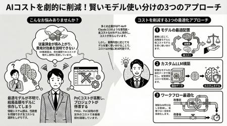 【新サービス】生成AIの実行コストを大幅削減、ユース