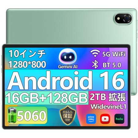 【Android 16搭載＆Gemini AI統合】DOOGEE U10 10イン