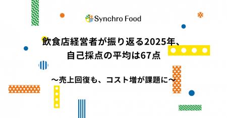 飲食店経営者が振り返る2025年、自己採点の平均は67点