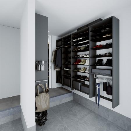 シューズクローク収納「ウォールゼット エノーク2」に