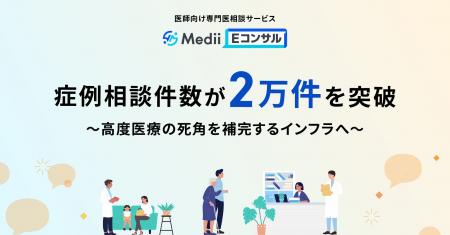 医師向け専門医相談サービス「Medii Eコンサル」、累