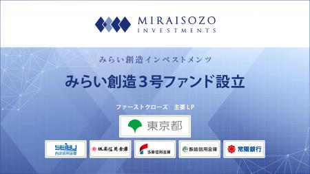 みらい創造インベストメンツ、「みらい創造3号ファン