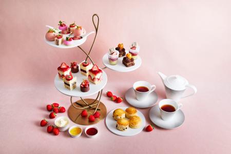 【JWマリオット・ホテル東京】冬の味覚「苺」と「チョ