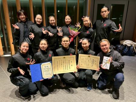 【新潟医療福祉大学】全国ダンスコンクール群舞部門で