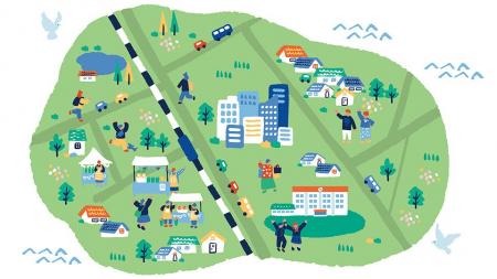 住まいの満足度、家と周辺環境は6割台で30～40代は低