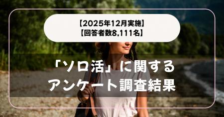 【回答者数8,111名】したことある？「ソロ活」に関す