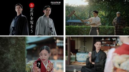 もちつきの特訓に励む吉沢亮さんを広瀬すずさんがチェ