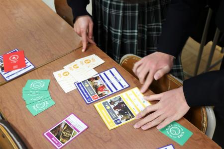 伊勢崎市の中等教育学校で「SDGs特別授業」　カードゲ