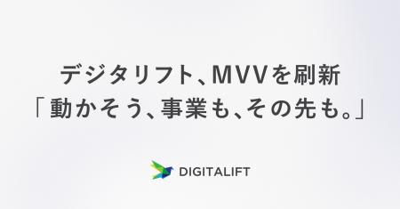 「動かそう、事業も、その先も。」デジタリフト、MVV