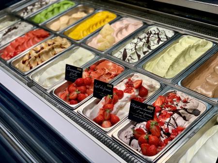 【1・2月限定】18種類の出来立てジェラートが食べられ